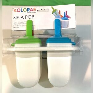 NEW Kolorae sip a pop ice cream molds